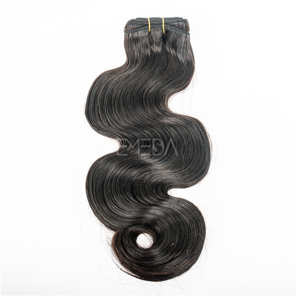 Double drawn body wave euro hair extensions YJ59